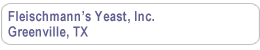 Fleischmann's Yeast Inc
